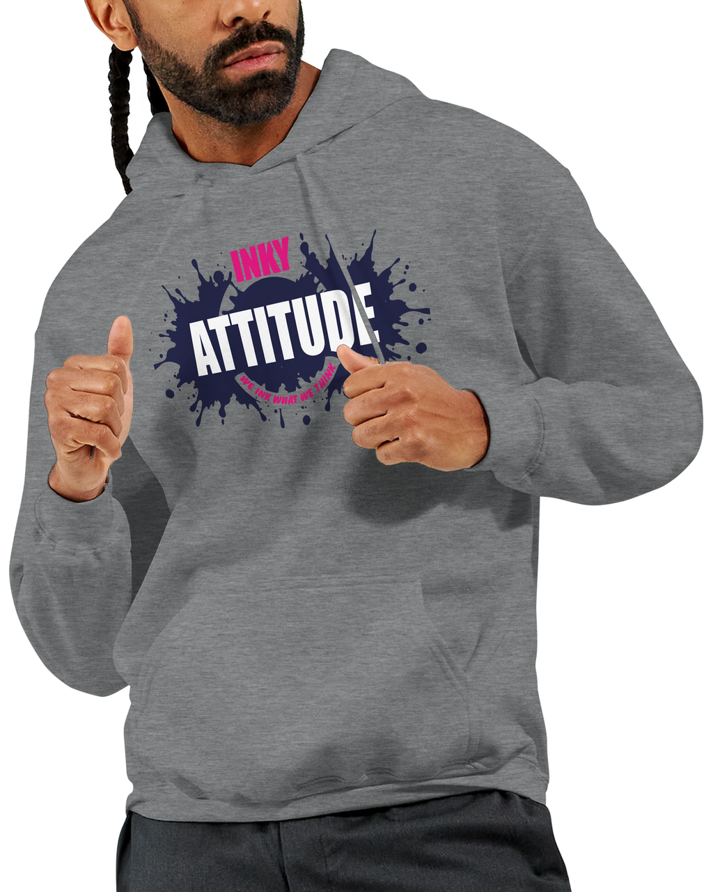 INKY ATTITUDE Unisex Hoodie